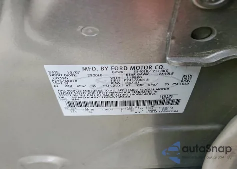 2008 Ford Edge Limited z USA, uszkodzony, nr VIN 2FMDK49C18BA12938